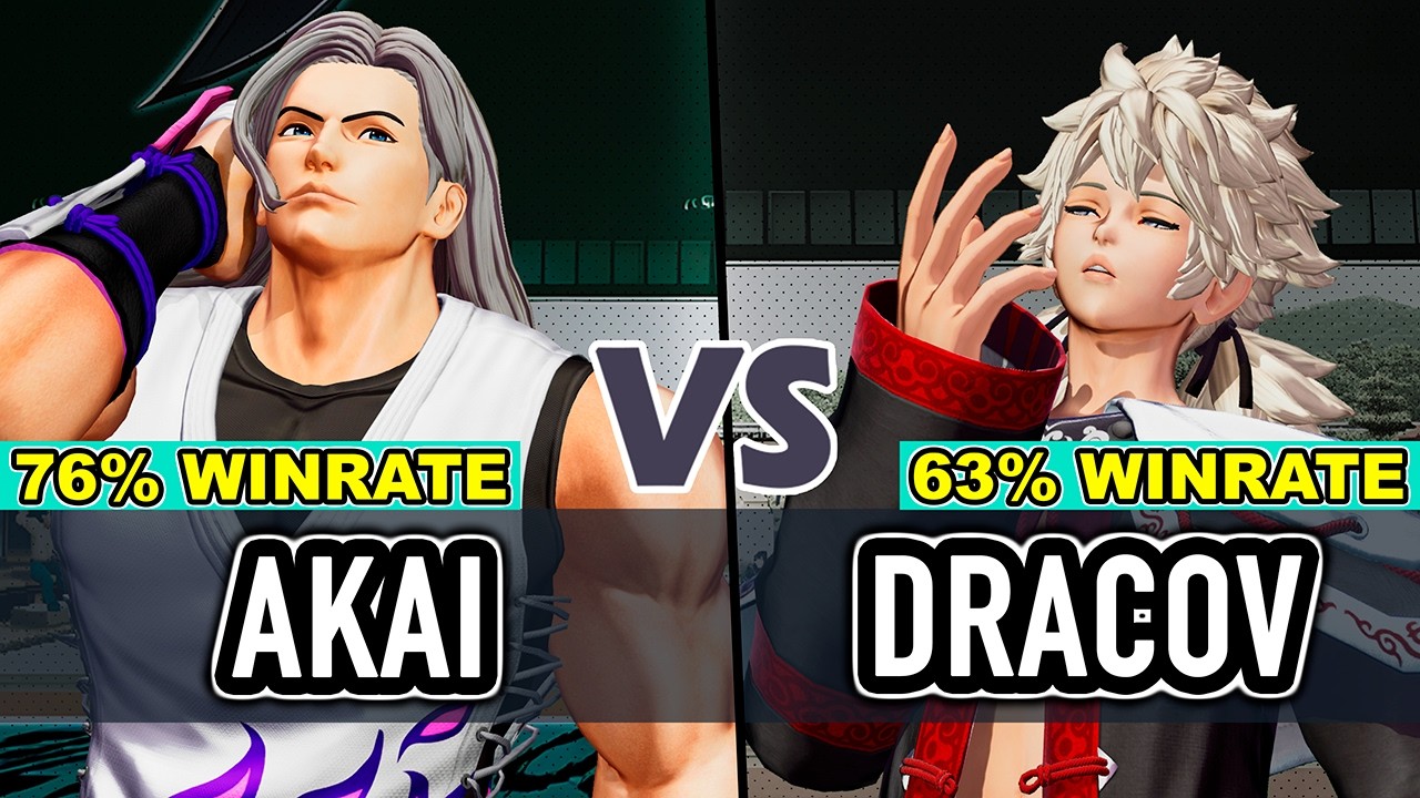 KOF XV ▰ AKAI (Andy / Benimaru / Sylvie) vs DRACOV (Meitenkun / Darli / Billy)
