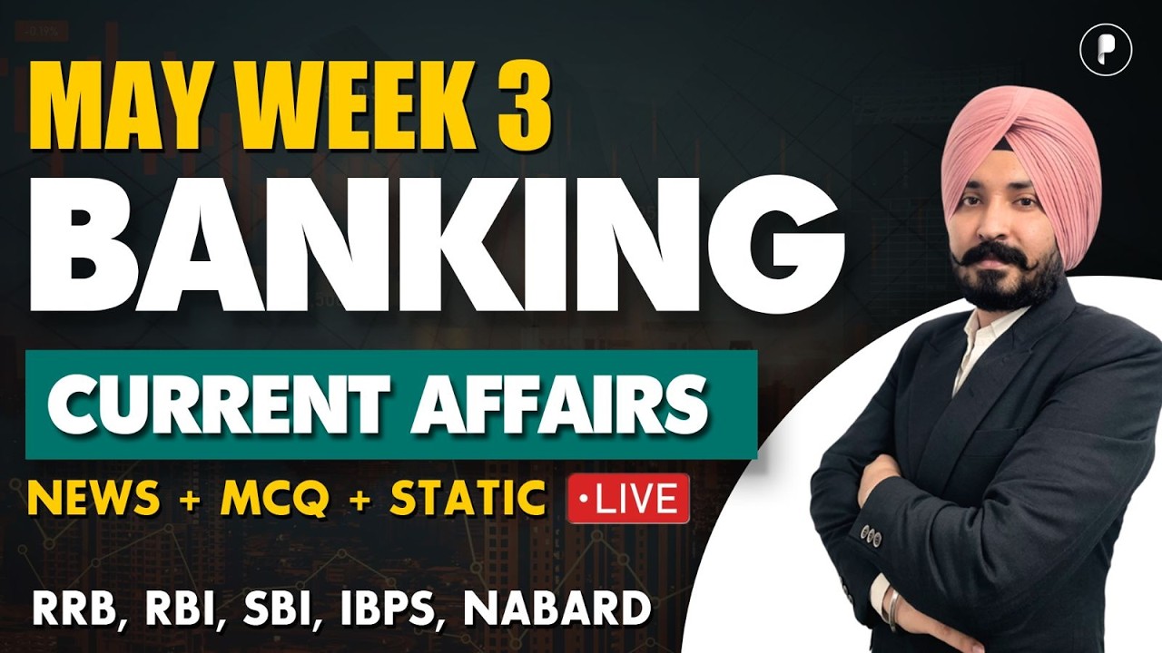 Banking Current Affairs Weekly | May Week 3 | Parcham Classes