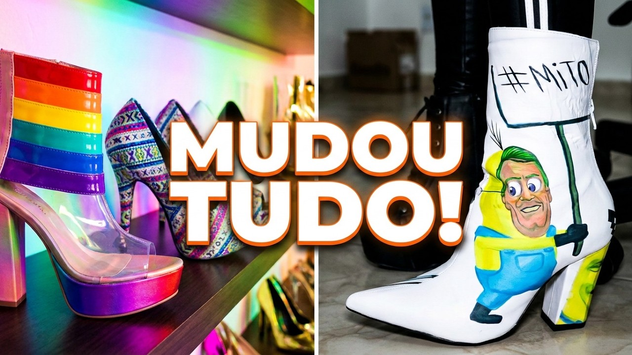 Empresa lança botas do BOLSONARO após romper com PABLLO VITTAR