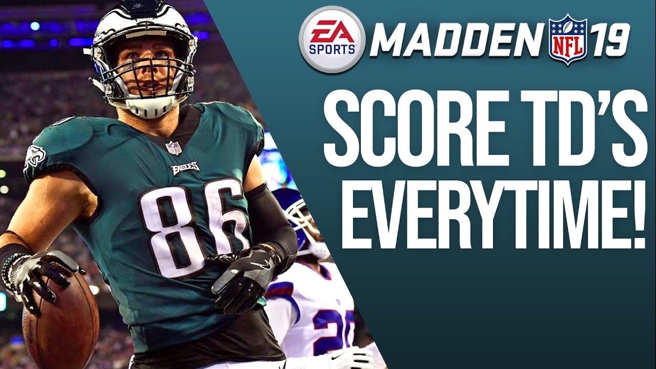 How To Score TD's Everytime In Madden 19!