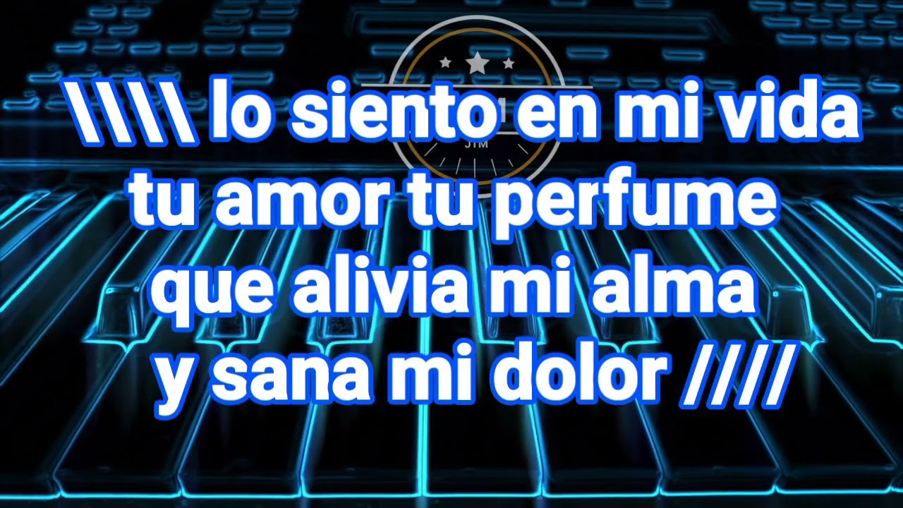 Pista karaoke Aunque mis ojos no puedan verte ( Ministerio Vino Nuevo)