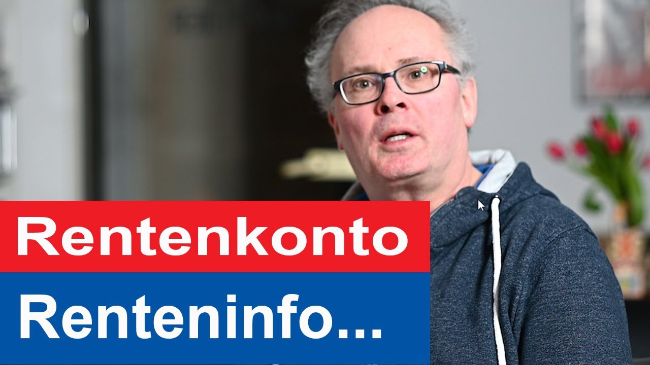 Rentenkonto, Renteninfo, Rentenauskunft und Rentenbescheid - mit Rentenberater Thomas Gasch