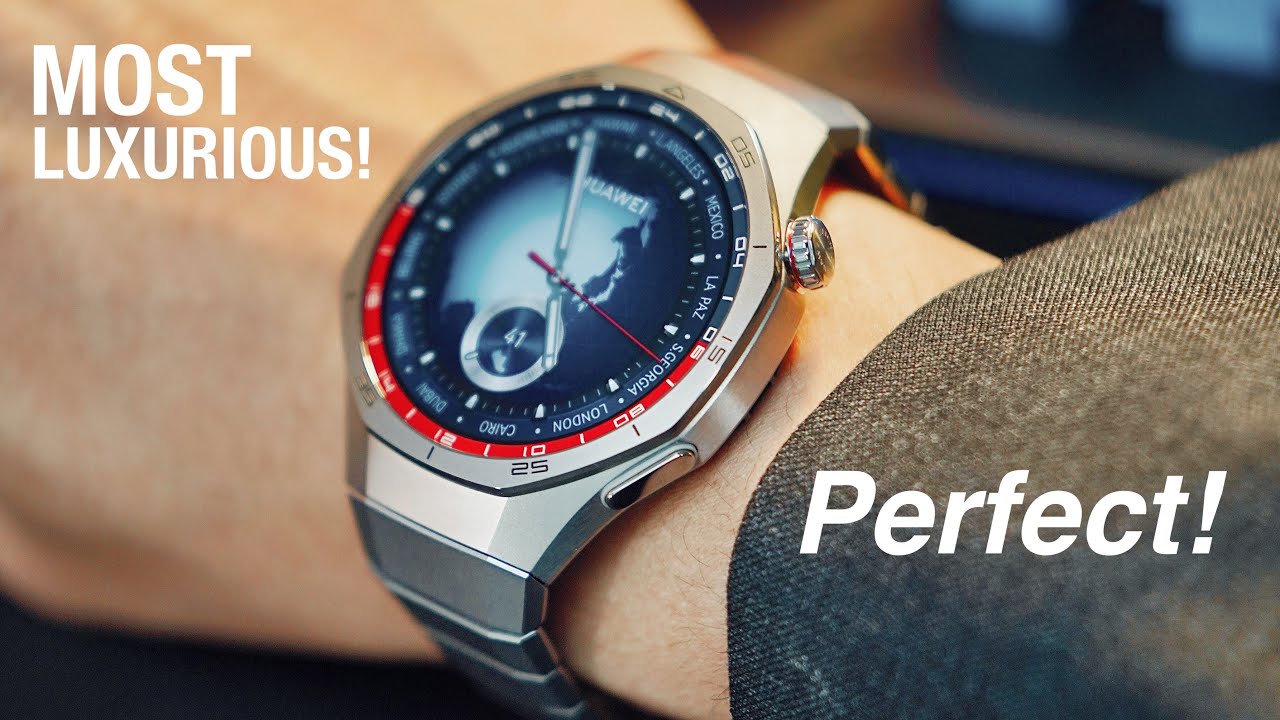Smartwatch Terbaik 2024! Design & Fitur Kesehatan Canggih! HUAWEI WATCH GT5 Pro