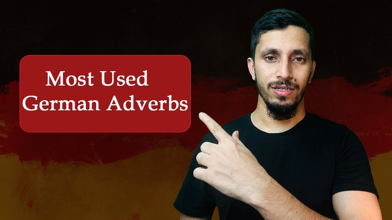 Most Used German Adverbs with Bangla | Learn German A1 Vocabulary