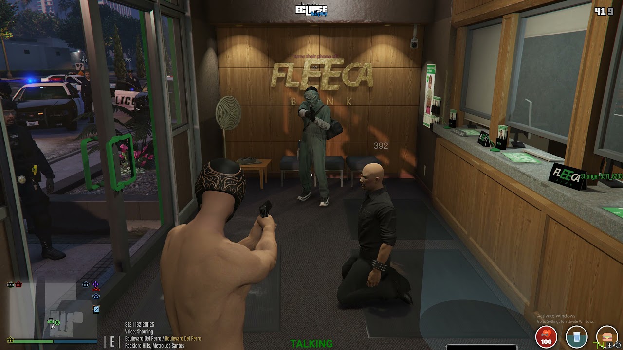 This was not fun. Bank Robbery Eclipse RP.