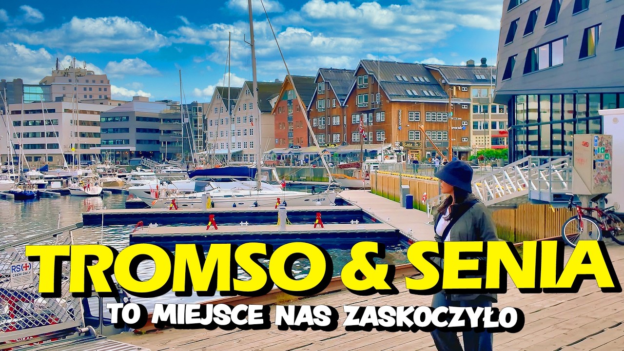 Spacer po Tromsø i dzikie krajobrazy Senji ❤️30 dni kamperem przez Norwegię #10