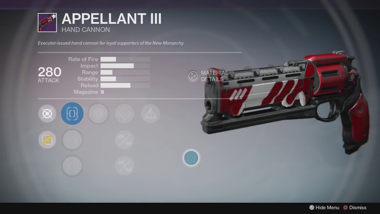 Destiny: The Taken King - April Update - New Vendor Weapon Rolls