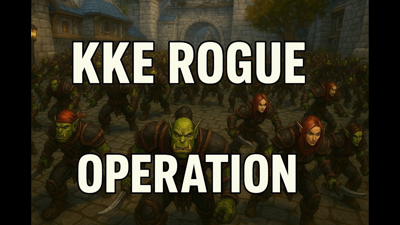 KKE Rogue only raid on Stormwind