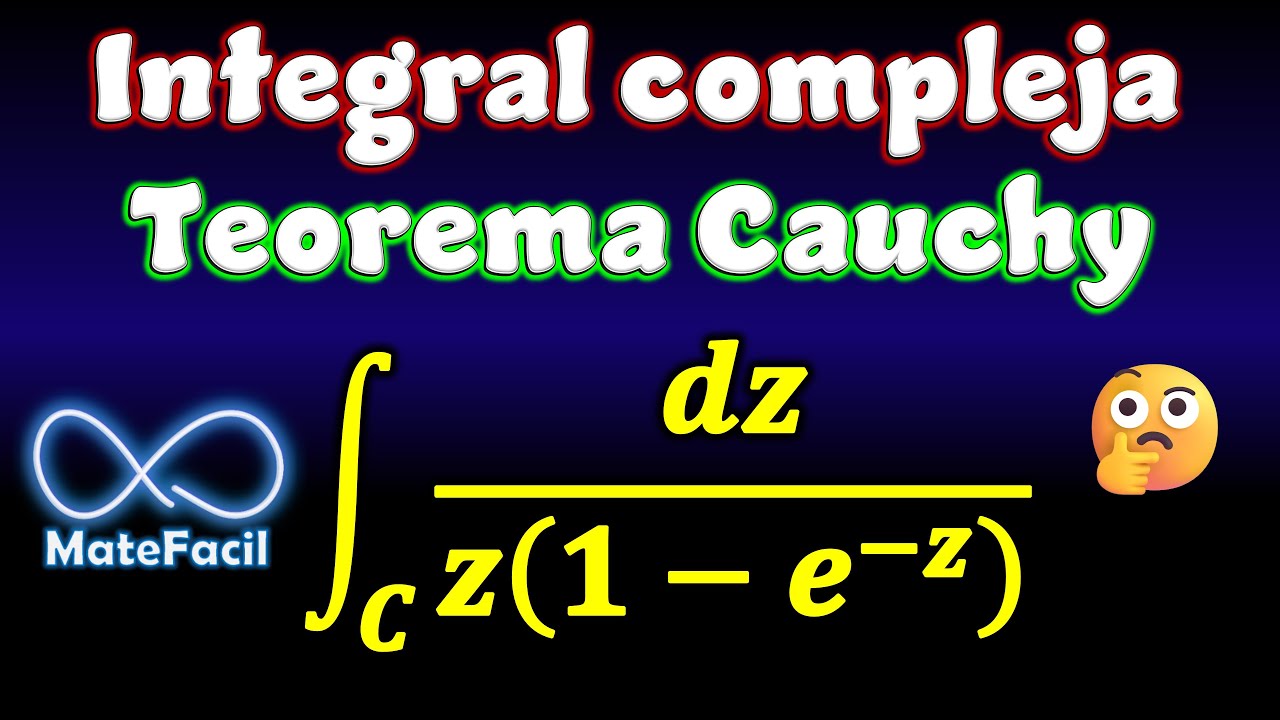 Integral variable compleja con exponencial EJERCICIO RESUELTO - Teorema de Cauchy, residuo