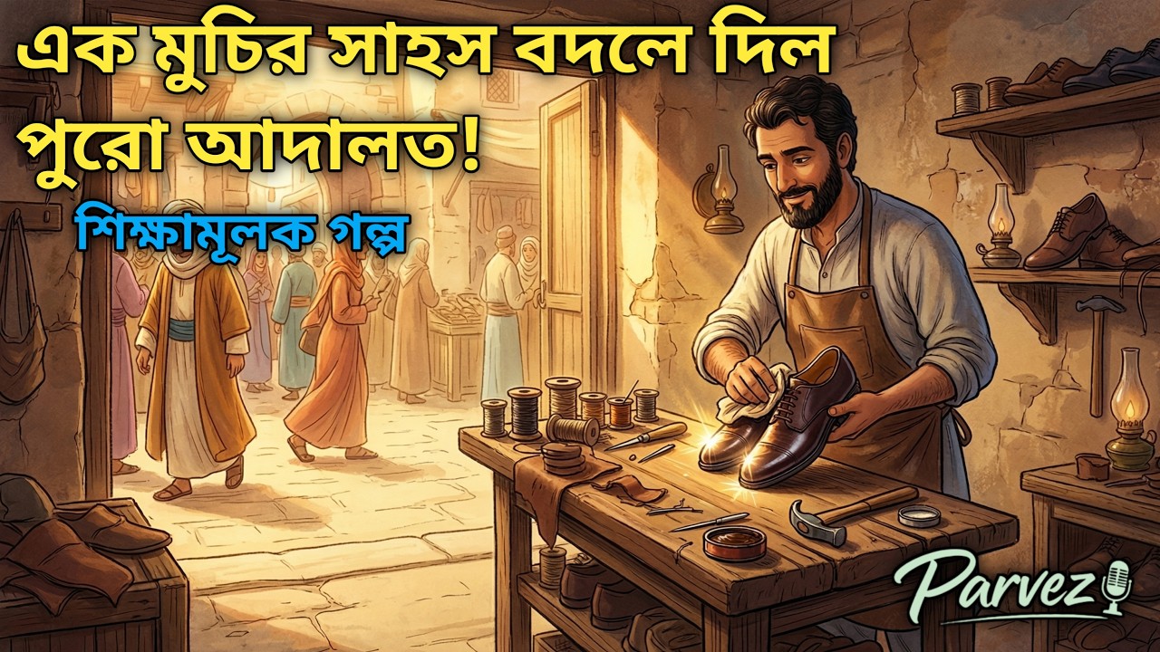 এক মুচির সাহস বদলে দিল পুরো আদালত ! শিক্ষামূলক গল্প
