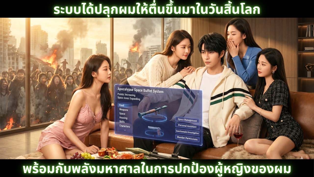 [ซีรีส์จีน] ระบบได้ปลุกผมให้ตื่นขึ้นมาในวันสิ้นโลก พร้อมกับพลังมหาศาลในการปกป้องผู้หญิงของผม