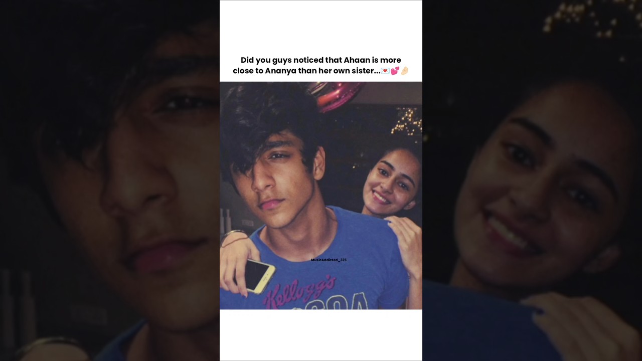 Ahaan & Ananya bonding 😍💕