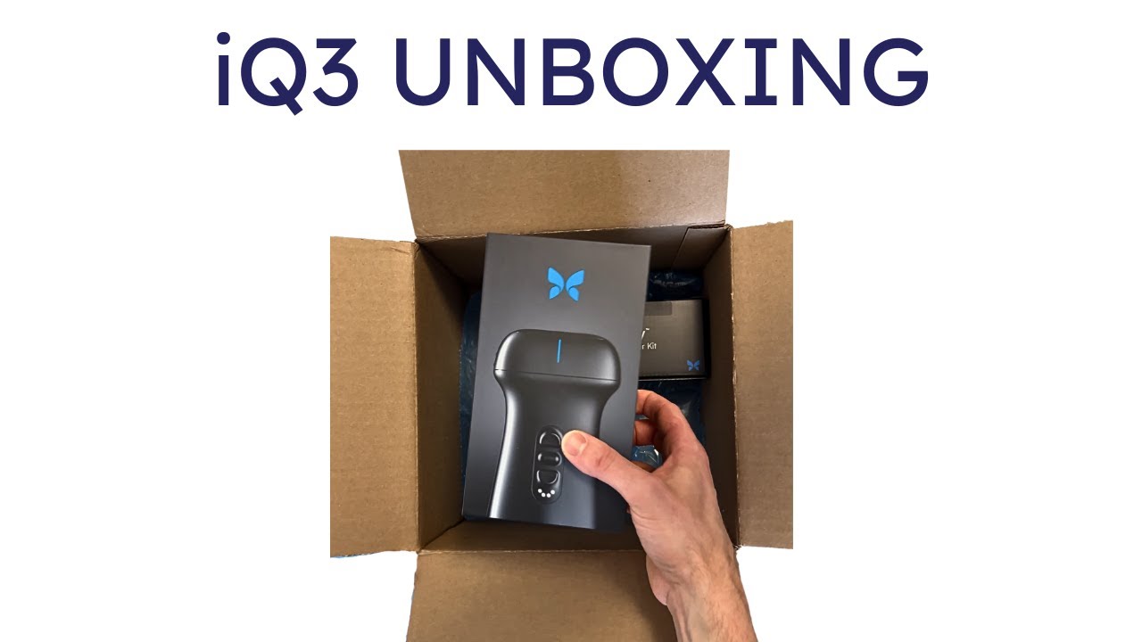 New Butterfly iQ3 Ultrasound Unboxing!