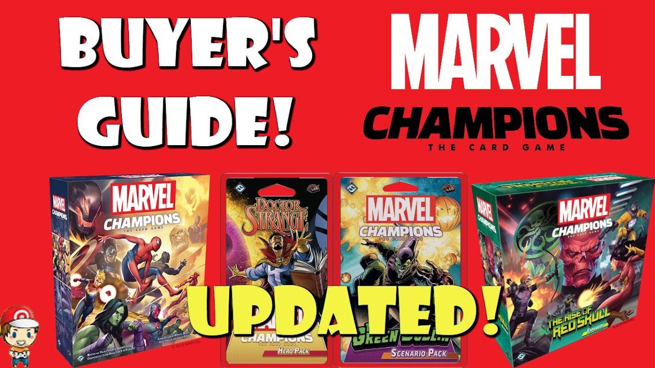 Полное руководство покупателя Marvel Champions! (Обновление за август 2020 года!)