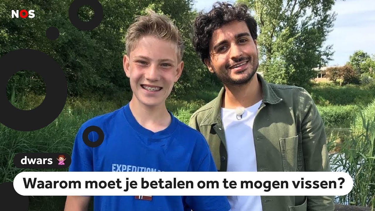 Dwars: Thijmen wil een gratis vispas voor kinderen