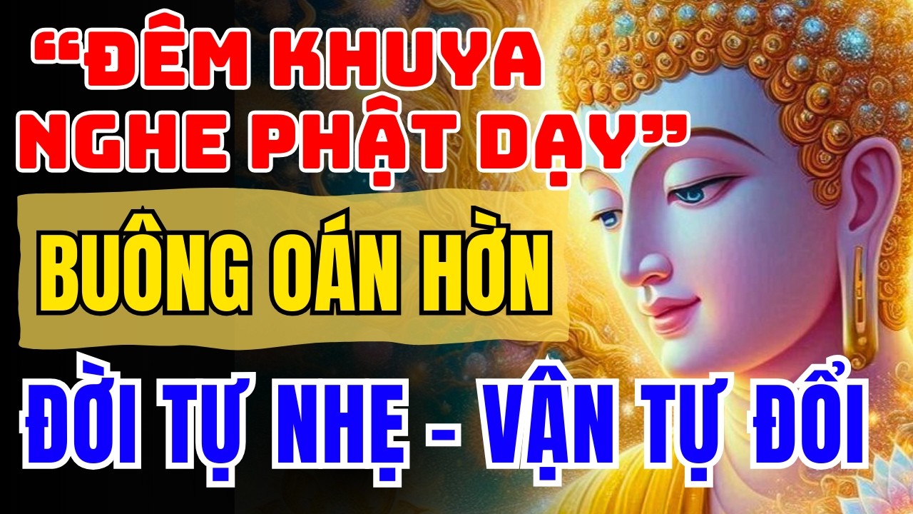 Đêm Tĩnh Lặng Nghe Phật Dạy: Buông Oán Hờn, Đời Tự Nhẹ – Vận Tự Đổi