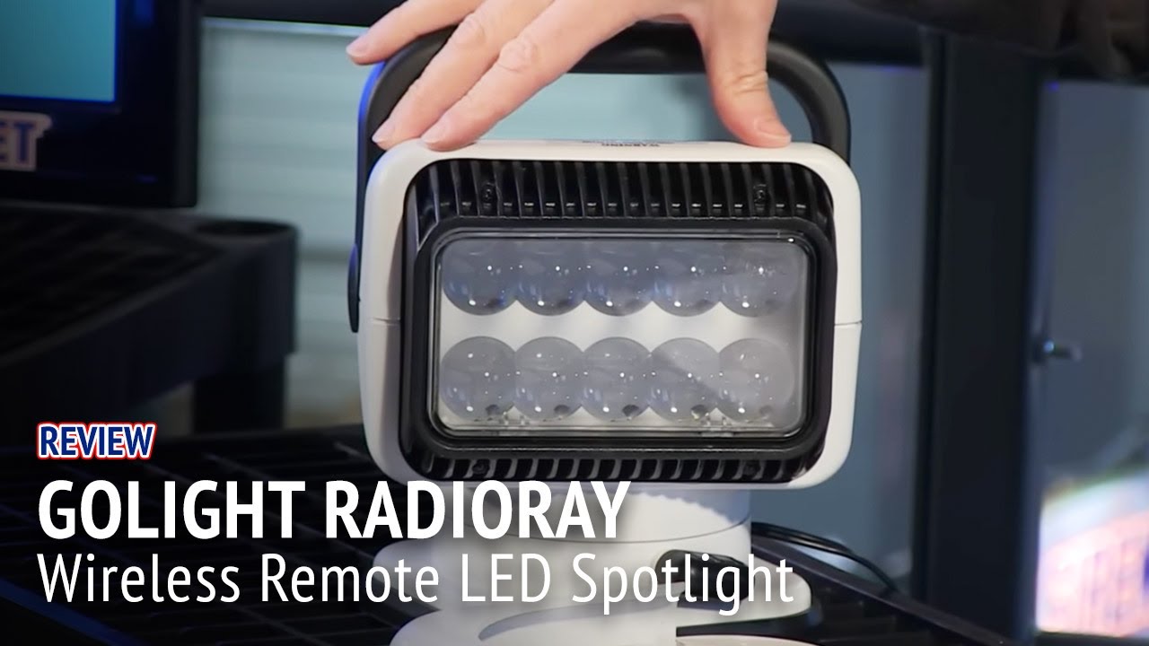 Беспроводной светодиодный прожектор Golight RadioRay с дистанционным управлением
