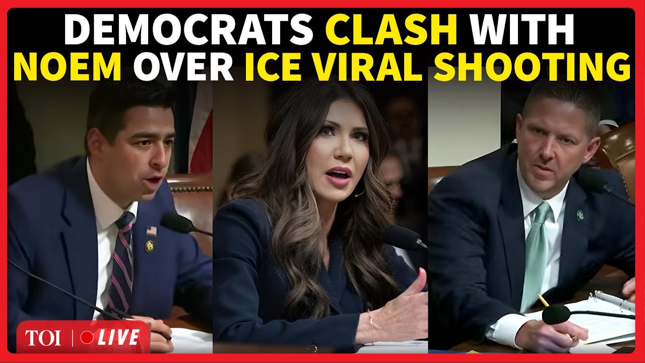 US House LIVE | Kristi Noem Faces Wrath Of Democrats For Chaos Over Minneapolis ICE Shooting