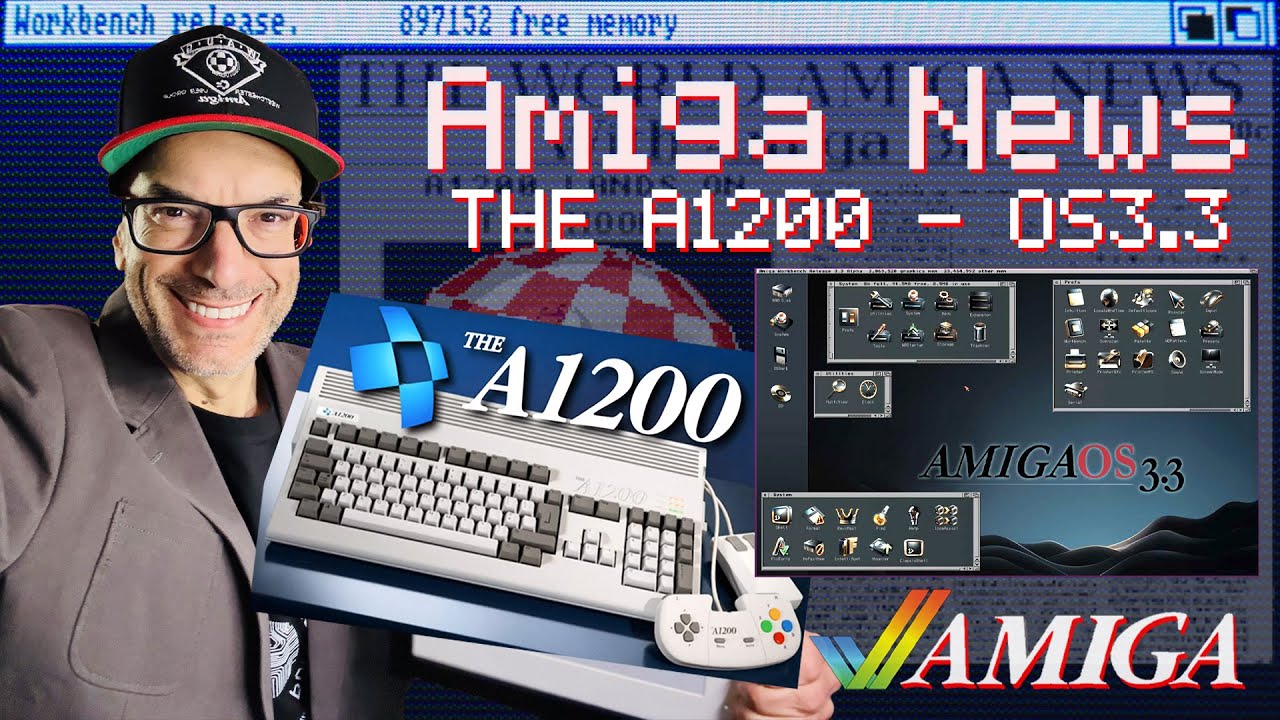 Большие новости о A1200, анонс OS3.3, новые клавиатуры Amiga и новые игры на Amiga 40 в Германии