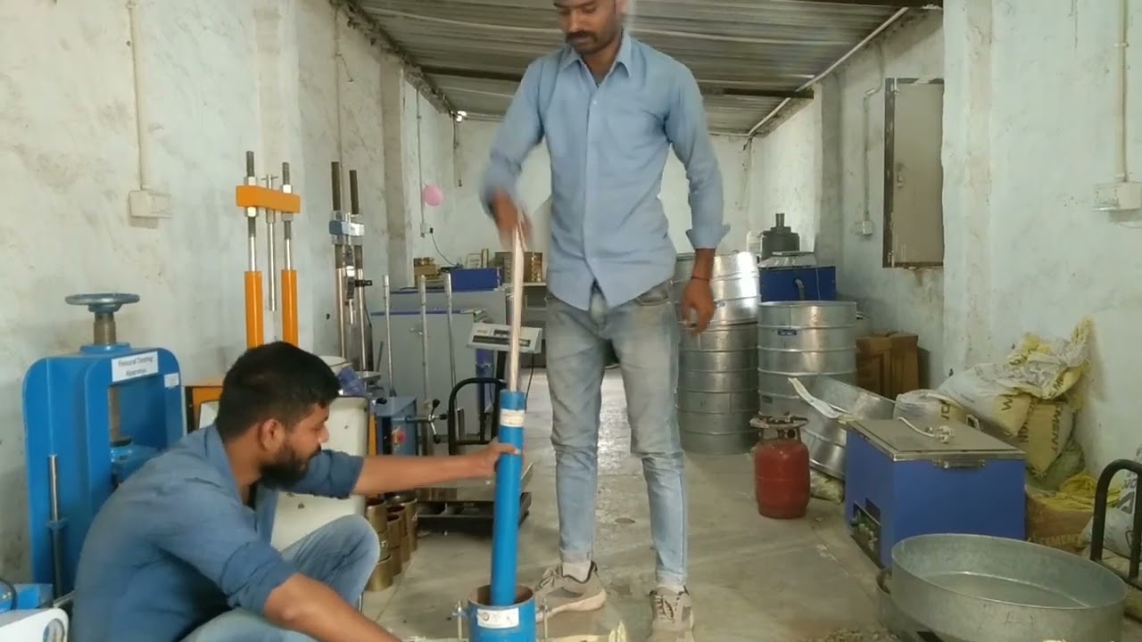 Wmm & Ail mdd & omc test full producer is code 2720 part-8 wet mix macadam sab-base/Base course by M