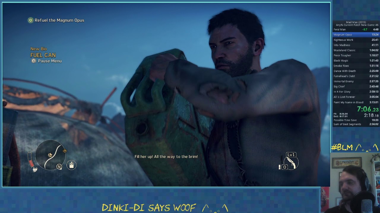(Former World Record) Mad Max Speedrun in 3:11:59.89