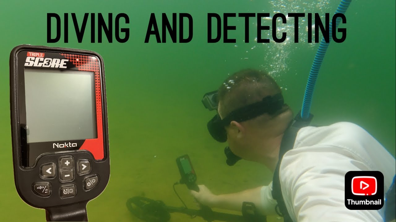 Metal Detecting Underwater with the NOKTA Triple Score and blu3 NOMAD Mini