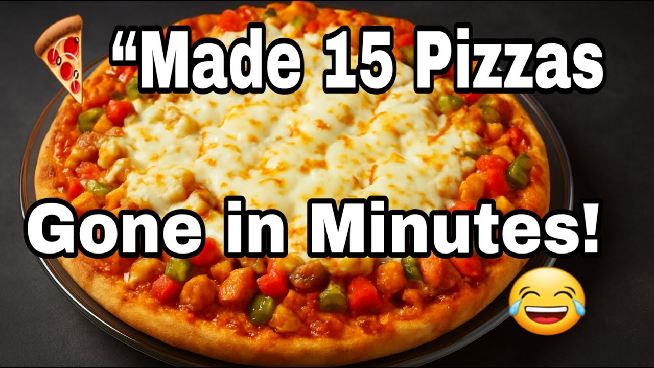 Vlog: I Made 15 Pizzas in My Family Vlog 🍕😂