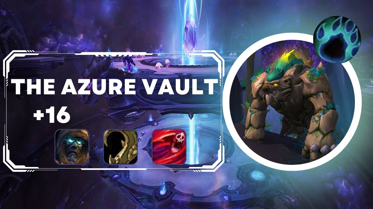 10.2.7 S4 Guardian Druid Azure Vault M+ Off Meta Comp | Dragonflight WoW