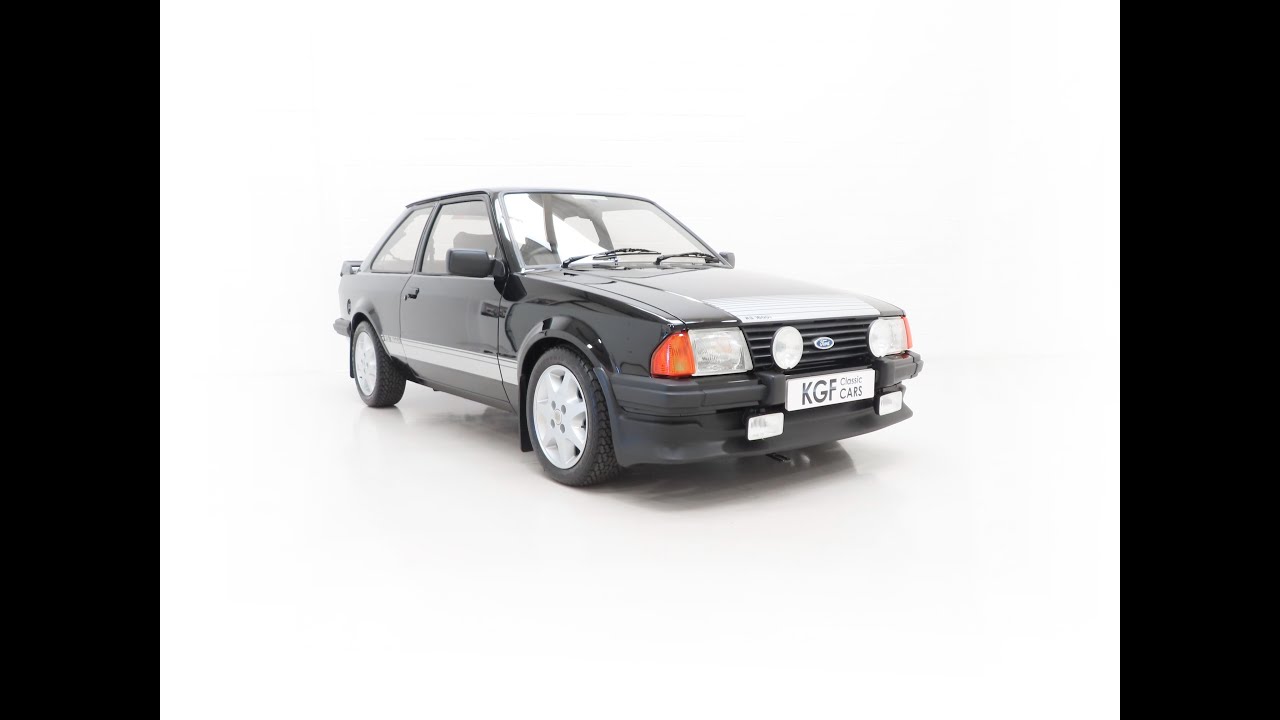 A Stunning Ford Escort RS1600i with Only 53,423 Miles and Huge History File - SOLD!