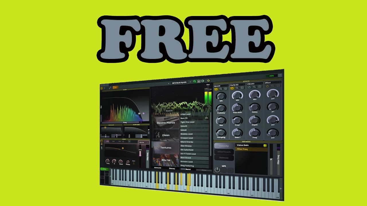 FREE FOR LIMITED TIME Infinity Synth by Stagecraft Software