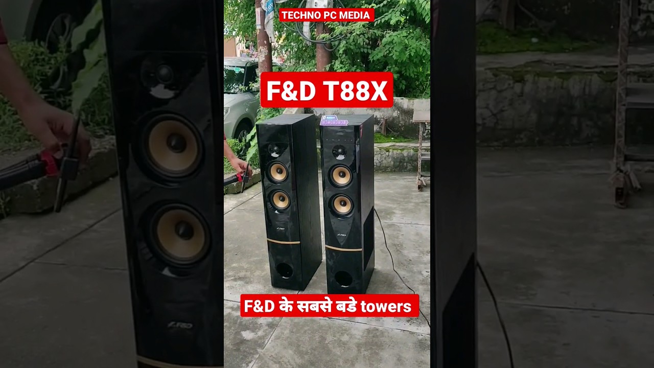 F&D T88X tower speaker 300 W Bluetooth speaker ( home theater )
