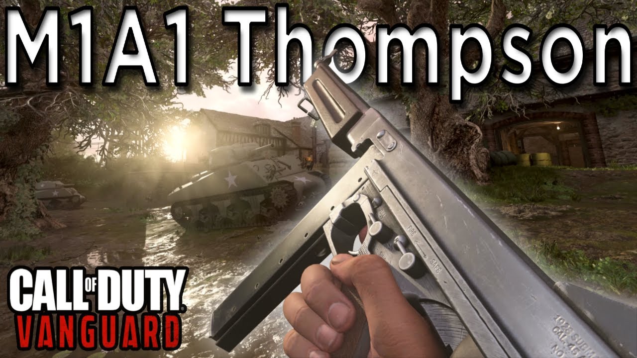 M1A1 Thompson on Call of Duty Vanguard Gameplay (PS5)