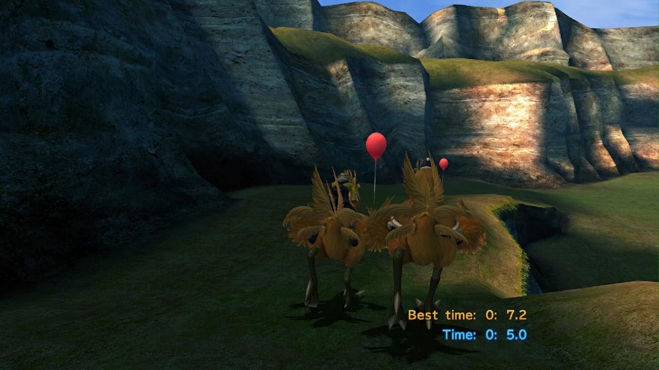Catcher Chocobo Challenge (0:00) - [FINAL FANTASY X Remaster]