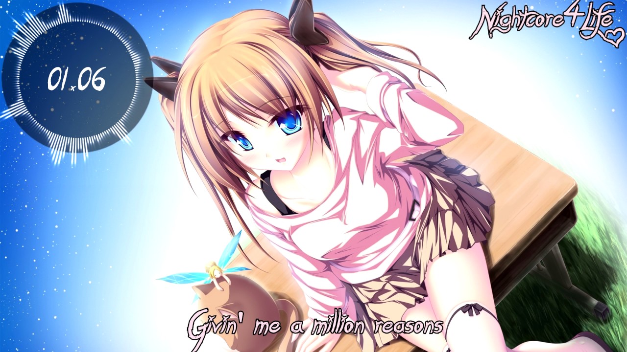 Million Reasons [♫Female Nightcore♫]