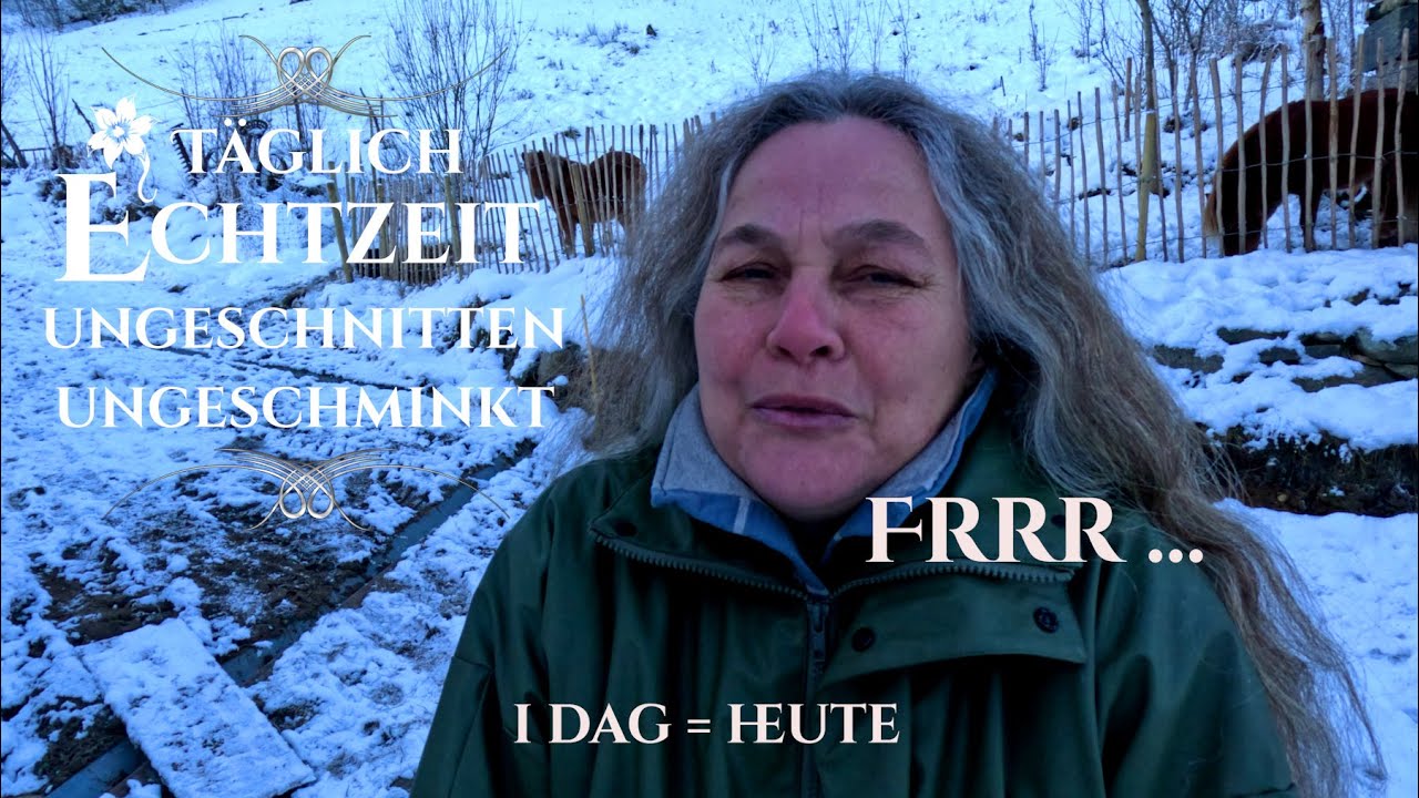 Echtzeit 🏡 Wintervorrat, Kartoffeln & Holzofen | Gemüse, Fisch und Fleisch das ganze Jahr, Realität