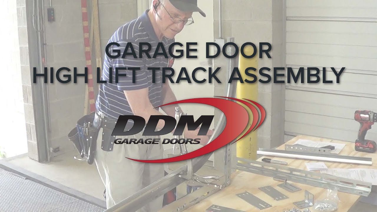 Garage Door High Lift Track Assembly