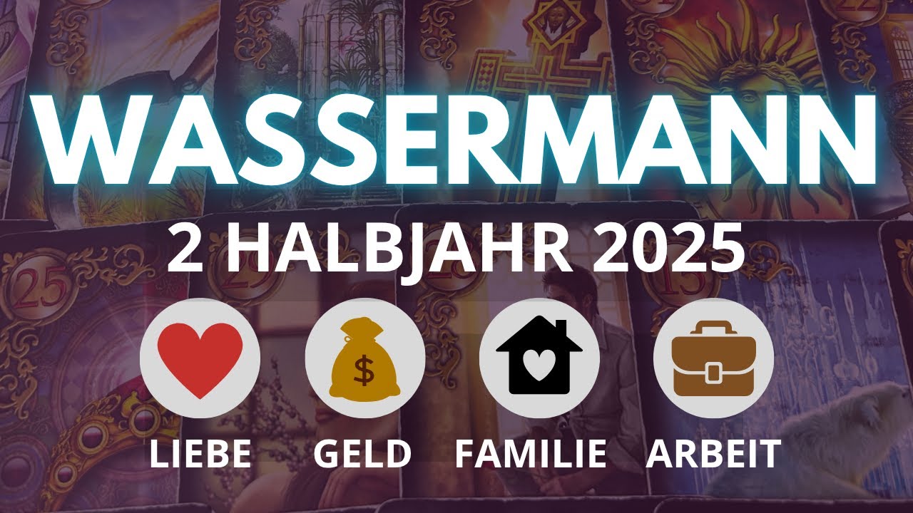 Wassermann: Deine Vorbereitung auf dein Glück | Lenormand Tarot Kartenlegen