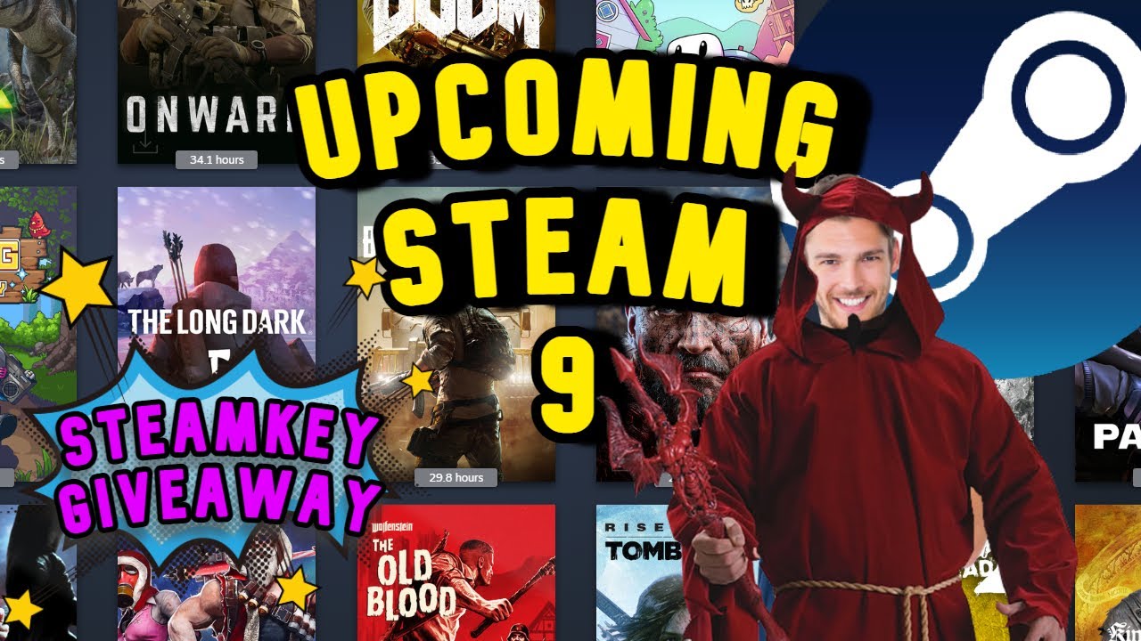 + Upcoming Games 9 Steam 2021 + Steam Key Giveaway +