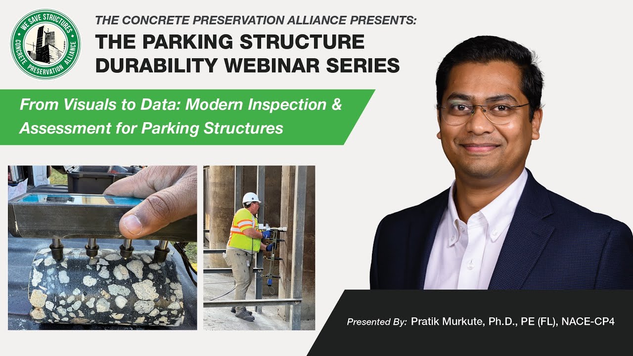 From Visuals to Data: Modern Inspection & Assessment | Parking Structure Durability Series | Part 1