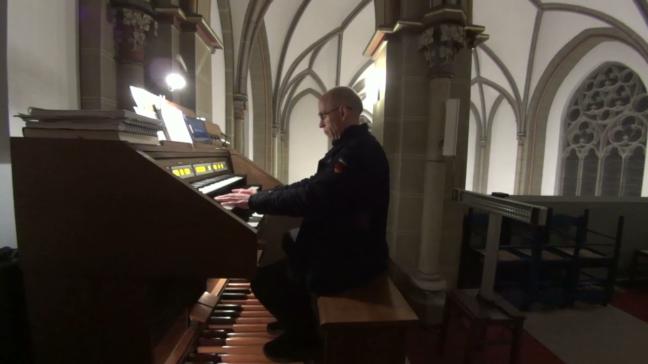 Lobpreiset all zu dieser Zeit - Godehard Pötter an der Orgel