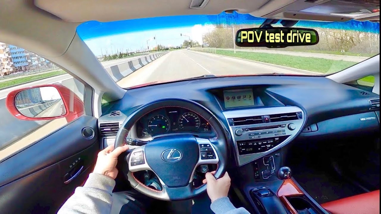 2008 Lexus RX 350 4WD (277HP) POV test drive