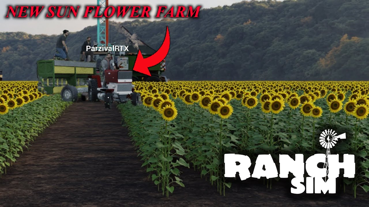 WE STARTED FARMING IN RANCH SIM !! @abitbeast