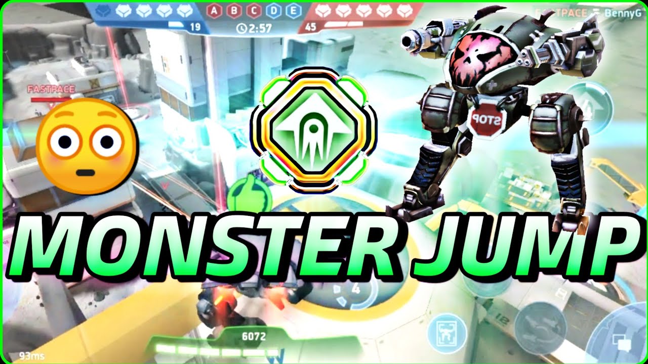 Mech Arena 😳 MONSTER JUMP | Lancer Super Thrusters Jump Ability