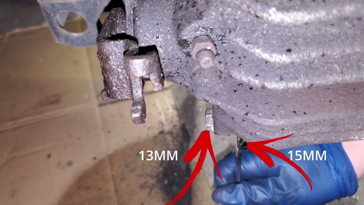 A4B5 rear brake caliper replacement