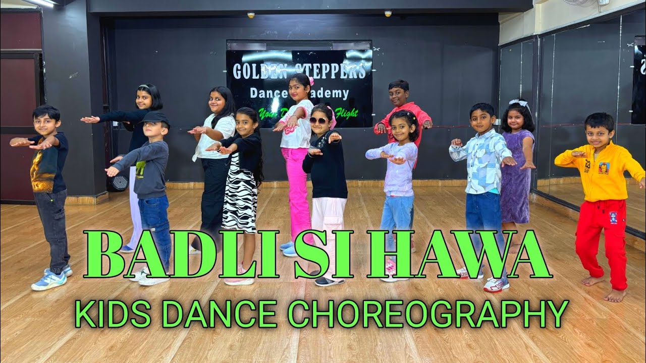 Badli si hawa | Kids dance choreography| Amar deogharia| Golden steppers 