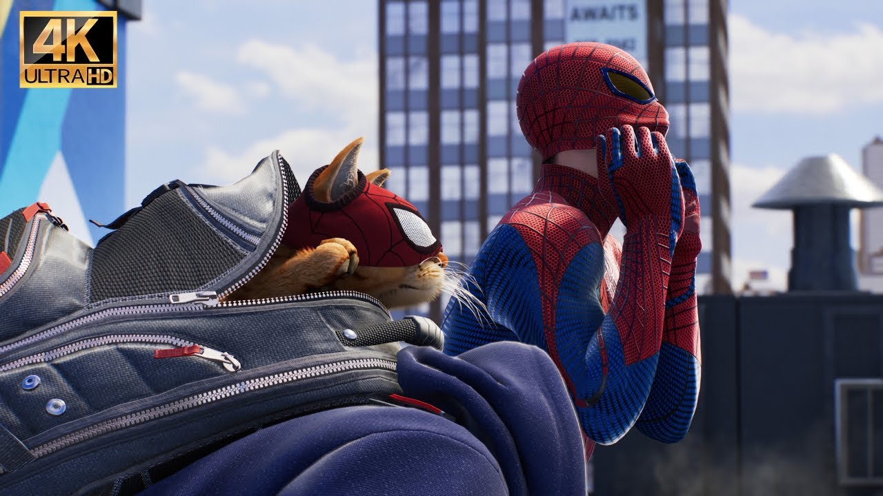 TASM & Bodega Cat Suit Vs Sandman (NG+) - Marvel’s Spider-Man 2 PS5 Pro Gameplay (4K60FPS)