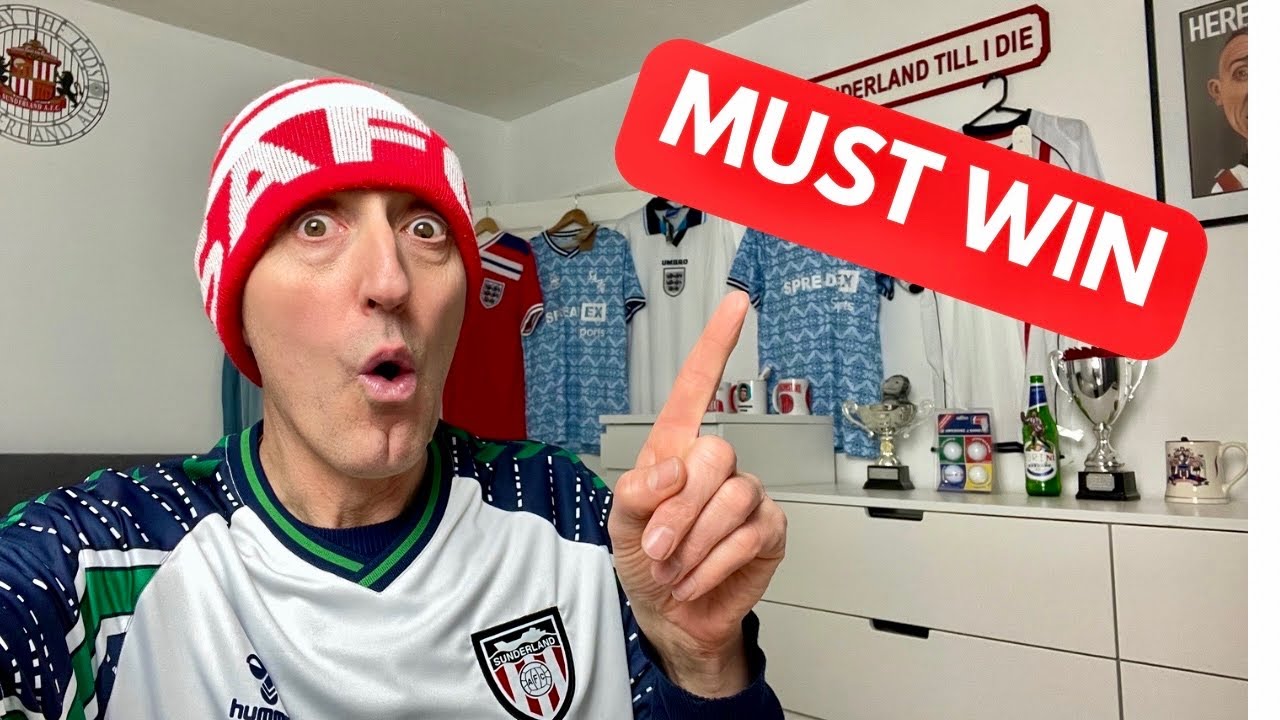 Sunderland v Stoke City | MUST WIN THIS ONE!