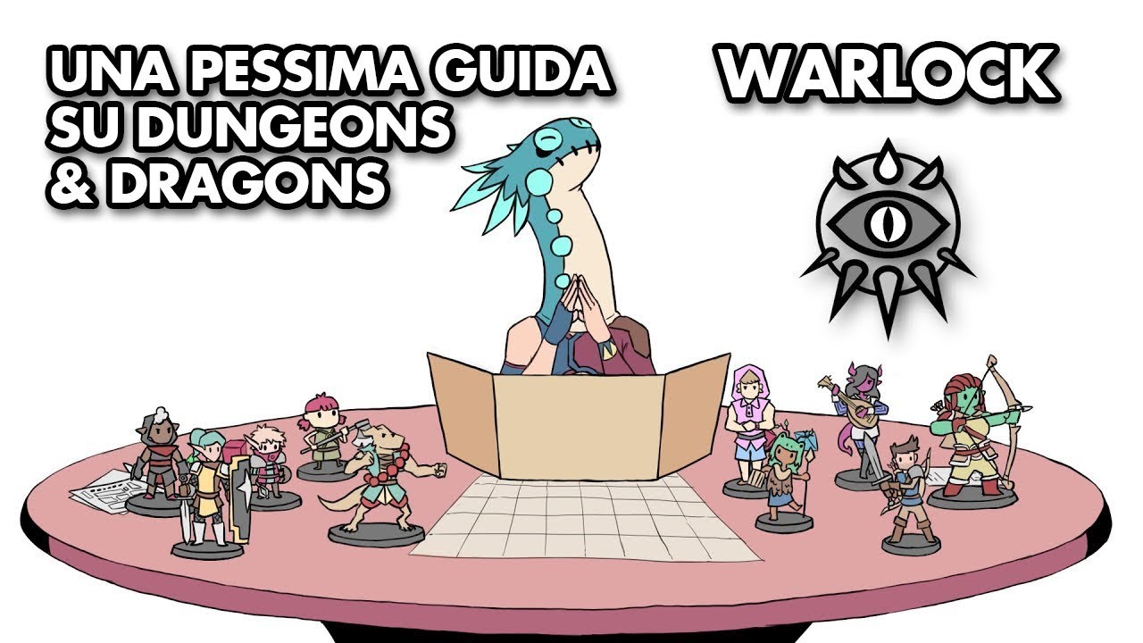 Una Pessima Guida Su D&D [5a Edizione] - WARLOCK - JoCat ITA