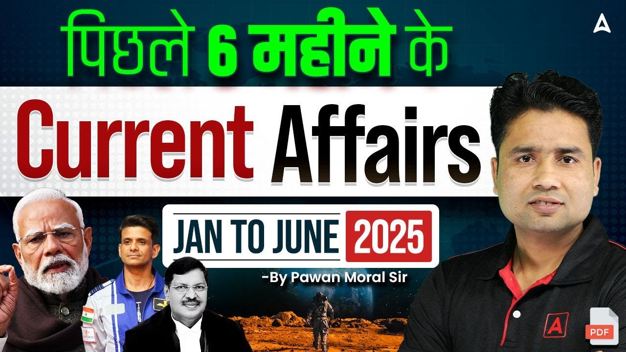 Last 6 Months Current Affairs | RRB NTPC/Group D Current Affairs 2025 | Railway Current Affairs 2025