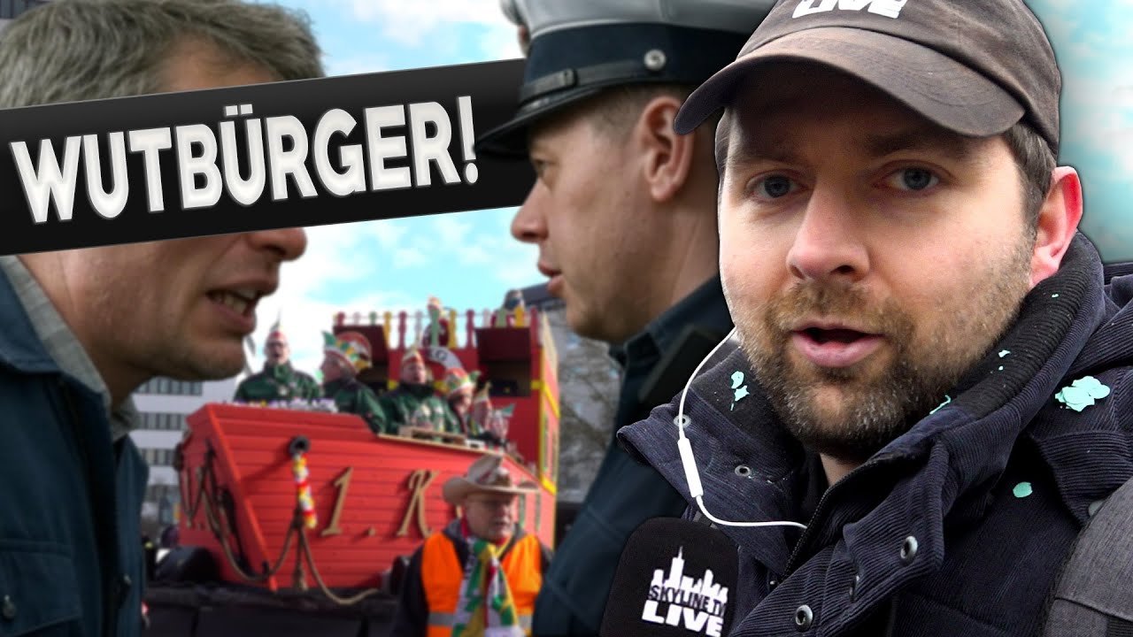 SECURITY wohl leider doch BENÖTIGT...🫤 Karneval in Hanau! 🥳